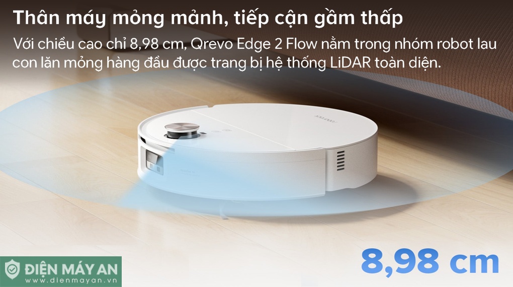 Robot hút bụi lau nhà Roborock QRevo Edge 2 Flow


